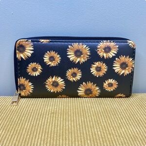 Sunflower Print Wallet ❤️